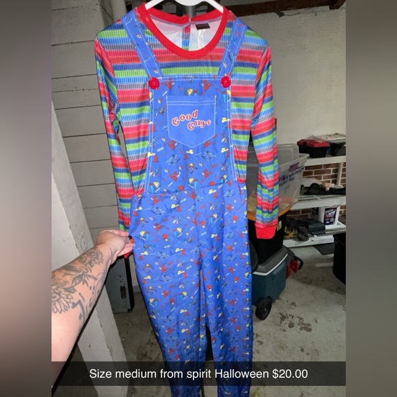 Other - From spirit Halloween chucky costume size medium kids
